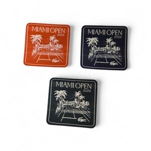 Miami Open 2026 Lacoste patch